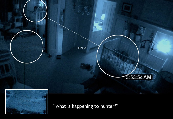 Easter eggs - Paranormal Activity 2