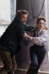 Robert Downey Jr. e Rachel McAdams - Sherlock Holmes