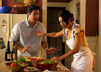 Juliana Paes e Dean Cain