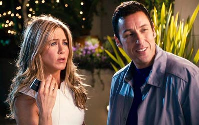 Jennifer Aniston e Adam Sandler