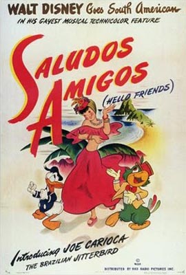 Cartaz Saludos Amigos