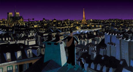 Um gato em Paris