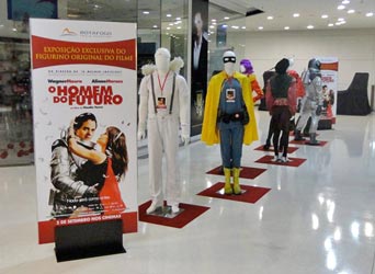 Exposição do figurino de O Homem do Futuro
