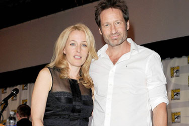 David Duchovny e Gillian Anderson