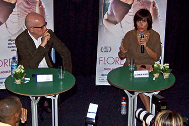 Glória Pires e Bruno Barreto - Coletiva de Imprensa