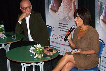 Glória Pires e Bruno Barreto - Coletiva de Imprensa
