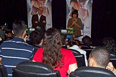 Glória Pires e Bruno Barreto - Coletiva de Imprensa