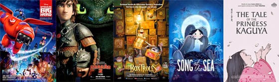 Melhor Longa em Animação - Oscar 2015