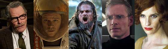 Melhor Ator - Oscar 2016 Melhor Ator - Oscar 2016