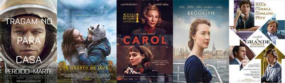 Melhor Roteiro Adaptado - Oscar 2016 Melhor Roteiro Adaptado - Oscar 2016