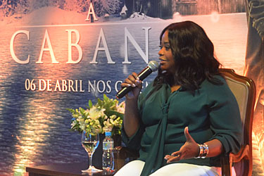 Entrevista - Octavia Spencer - A Cabana - foto Ricardo Gama
