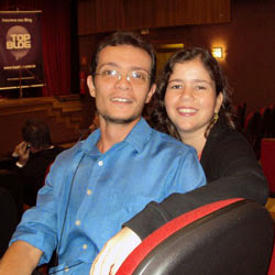 Ari Cabral e Amanda Aouad