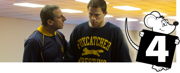 Foxcatcher - Uma história que chocou o mundo - Nota 04 de 05 Foxcatcher - Uma história que chocou o mundo - Nota 04 de 05