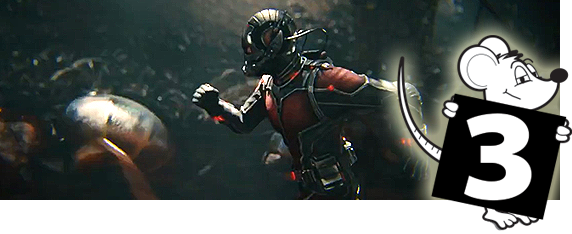 Homem-Formiga - Nota 03 de 05 Homem-Formiga - Nota 03 de 05