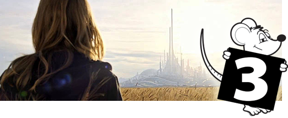 Tomorrowland - Um lugar onde nada é impossível - Nota 03 de 05 Tomorrowland - Um lugar onde nada é impossível - Nota 03 de 05