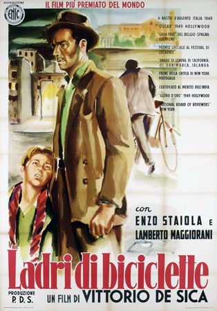 ladroes de bicicleta filme poster