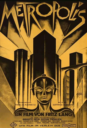 metropolis 1927 filme poster
